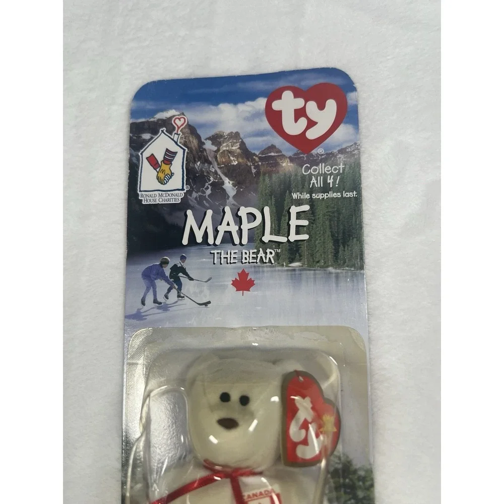 RARE VINTAGE‎ Ty Maple The Bear 1990s in Original Packaging